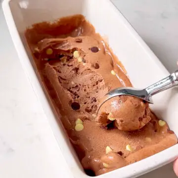 Triple Chocolate Banana Ice Cream