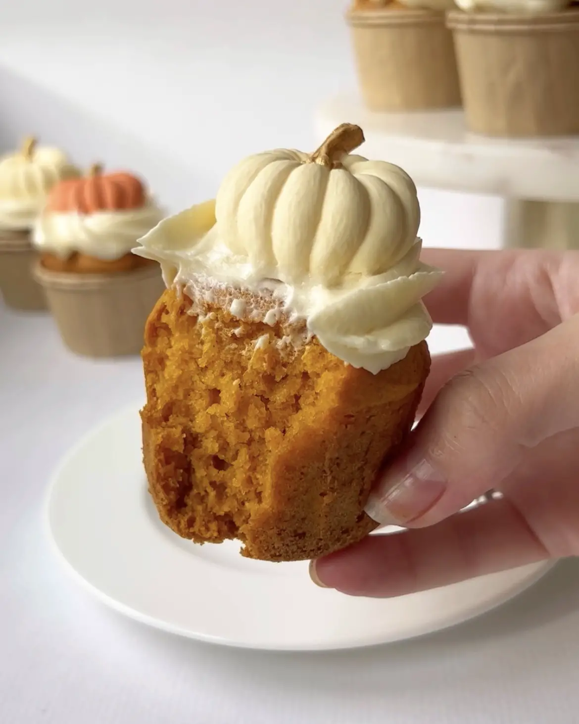 enjoy the pumpkin cupcakes