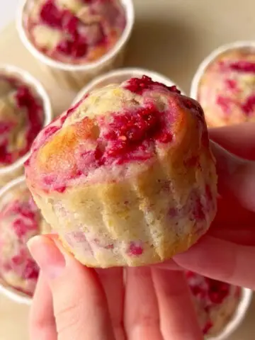 raspberry ripple muffins